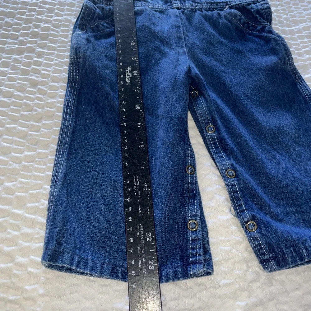 Vintage Liberty Overalls 18 Months Made In USA Snaps With Liberty Top(? Size)
